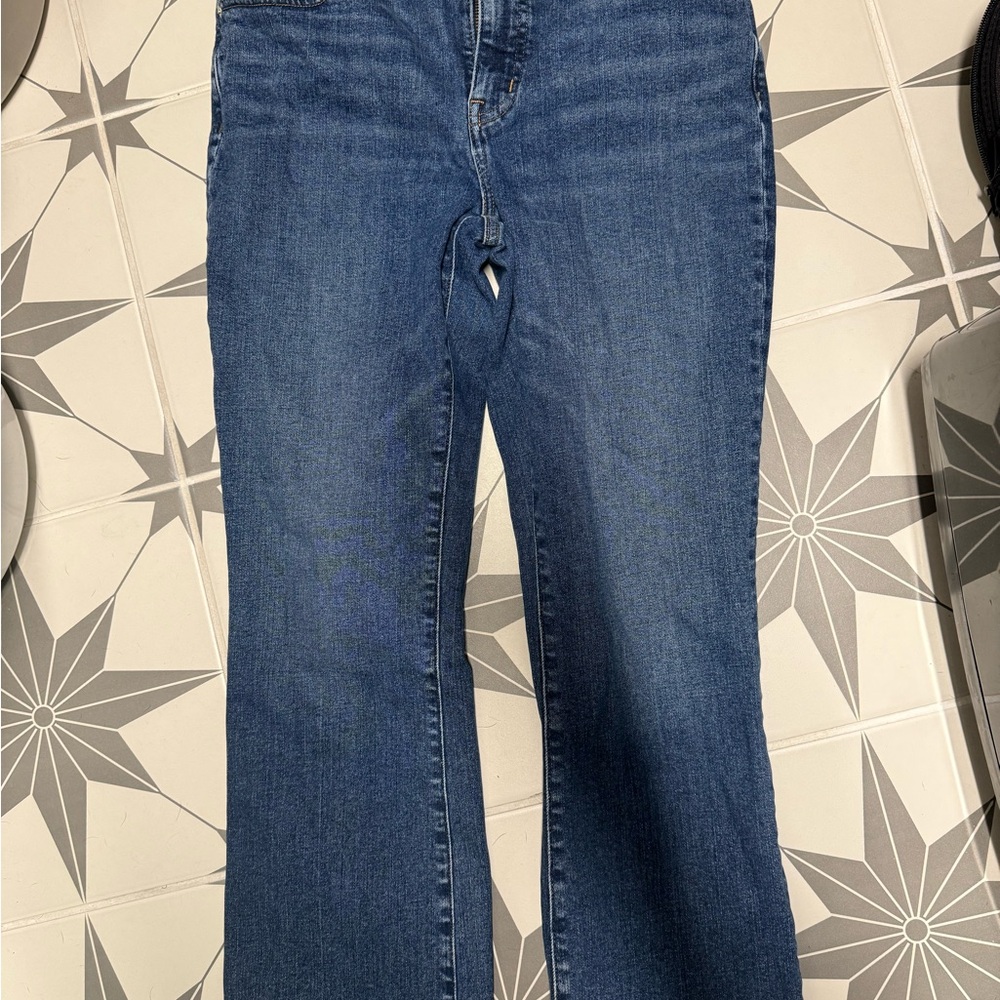 Madewell Kick Out Crop